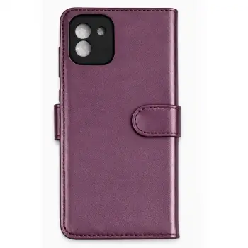 Samsung Galaxy A03 Core Kılıf Trend S Plus Kapaklı Kılıf - Mor