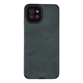 Samsung Galaxy A03 Kılıf Loop Deri Silikon - Lacivert