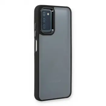Samsung Galaxy A03s Kılıf Dora Kapak - Siyah