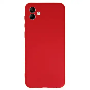 Samsung Galaxy A04 Kılıf First Silikon - Kırmızı