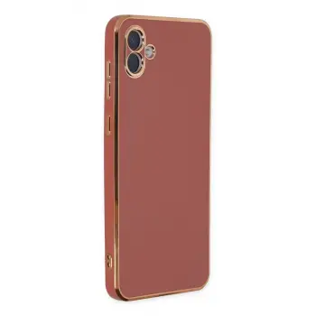 Samsung Galaxy A04 Kılıf Volet Silikon - Kırmızı