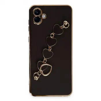 Samsung Galaxy A04e Kılıf Esila Silikon - Siyah