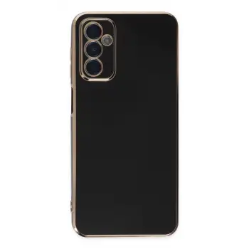 Samsung Galaxy A04s Kılıf Volet Silikon - Siyah