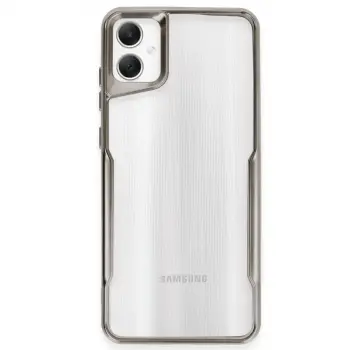 Samsung Galaxy A05 Kılıf Boyi Silikon Kapak - Titan Gri