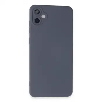 Samsung Galaxy A05 Kılıf Nano İçi Kadife Silikon - Gri