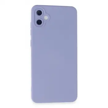 Samsung Galaxy A05 Kılıf Nano İçi Kadife Silikon - Lila