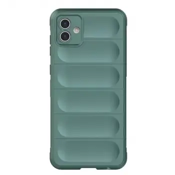 Samsung Galaxy A05 Kılıf Optimum Silikon - Koyu Yeşil