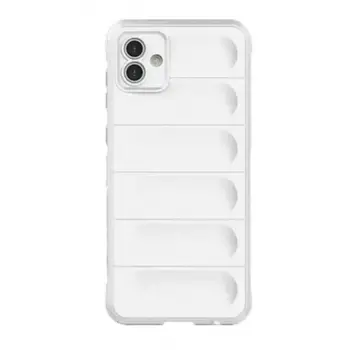 Samsung Galaxy A05 Kılıf Optimum Silikon - Krem