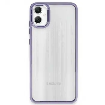 Samsung Galaxy A05 Kılıf Power Silikon - Lila