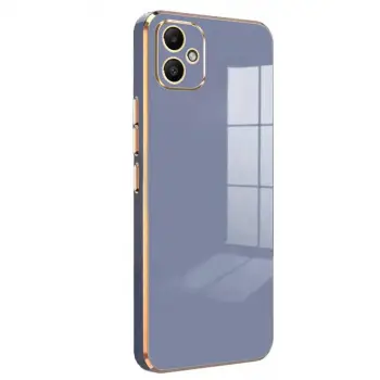 Samsung Galaxy A05 Kılıf Volet Silikon - Mavi