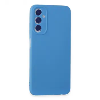 Samsung Galaxy A05s Kılıf First Silikon - Mavi