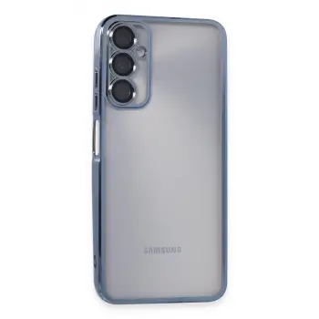 Samsung Galaxy A05s Kılıf Razer Lensli Silikon - Açık Mavi