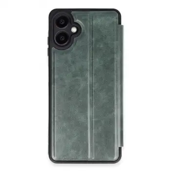 Samsung Galaxy A07 4g Flip Cover - Yeşil