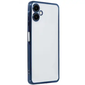 Samsung Galaxy A07 4g Razer Lensli Silikon - Lacivert