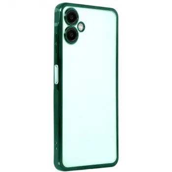 Samsung Galaxy A07 4g Razer Lensli Silikon - Yeşil