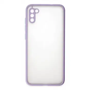 Samsung Galaxy A11 Kılıf Montreal Silikon Kapak - Mor