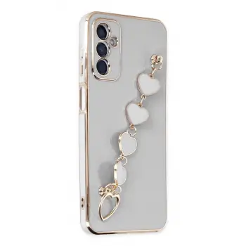 Samsung Galaxy A14 4g Kılıf Esila Silikon - Beyaz