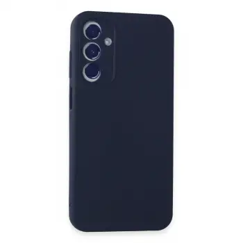 Samsung Galaxy A15 4g Kılıf First Silikon - Lacivert