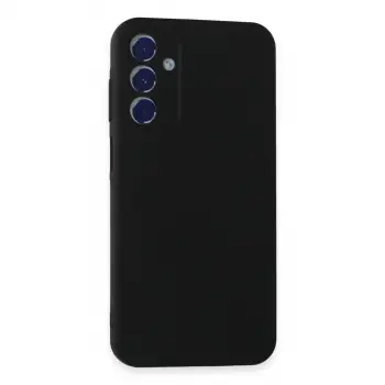 Samsung Galaxy A15 4g Kılıf First Silikon - Siyah