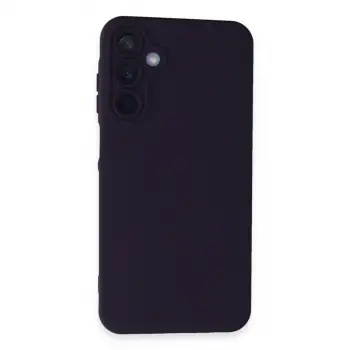 Samsung Galaxy A15 4g Kılıf Nano İçi Kadife Silikon - Mor