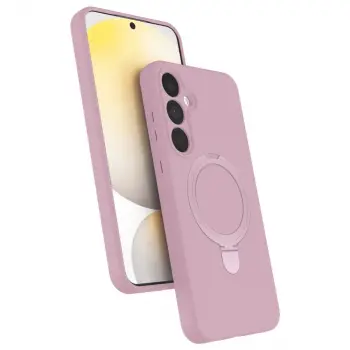 Samsung Galaxy A15 4g Regal Magsafe Standlı Kapak - Açık Pembe