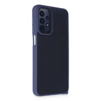Samsung Galaxy A23 4g Kılıf Elegant Kapak - Açık Mavi