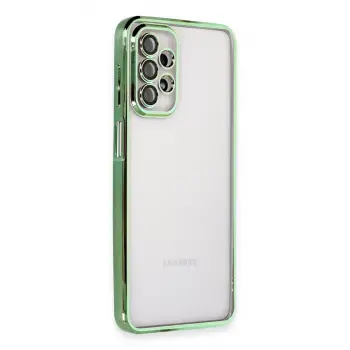Samsung Galaxy A23 4g Kılıf Razer Lensli Silikon - Yeşil
