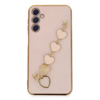 Samsung Galaxy A24 4g Kılıf Esila Silikon - Pudra