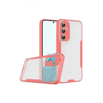 Samsung Galaxy A24 4g Kılıf Platin Silikon - Pembe