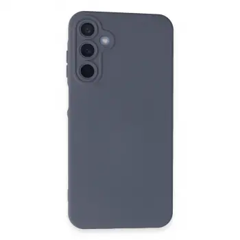 Samsung Galaxy A25 5g Kılıf Nano İçi Kadife Silikon - Gri