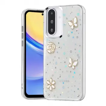 Samsung Galaxy A36 Fiyonk Desenli Kapak - Desen 10