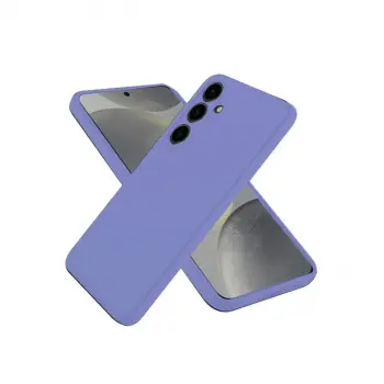 Samsung Galaxy A36 Kılıf First Silikon - Lila