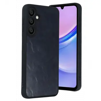 Samsung Galaxy A37 5g Aras Deri Kapak - Lacivert