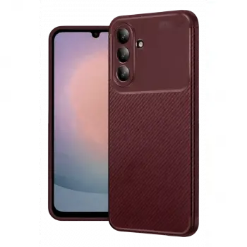 Samsung Galaxy A37 5g Auto Focus Karbon Kapak - Bordo