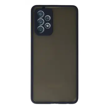 Samsung Galaxy A52 Kılıf Montreal Silikon Kapak - Lacivert