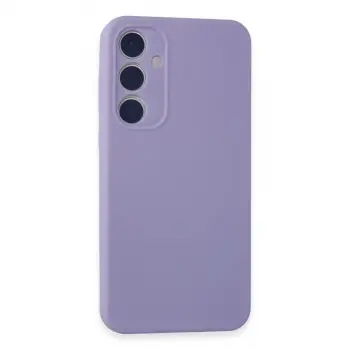 Samsung Galaxy A55 5g Kılıf First Silikon - Lila
