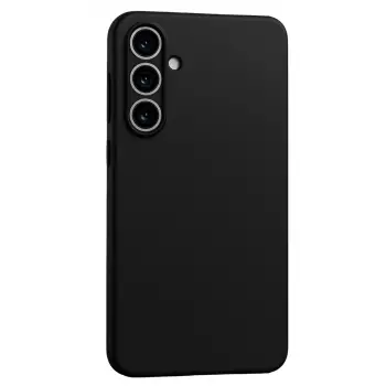 Samsung Galaxy A55 5g Kılıf First Silikon - Siyah