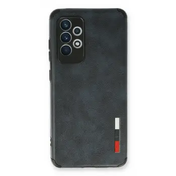 Samsung Galaxy A73 5g Kılıf Loop Deri Silikon - Lacivert