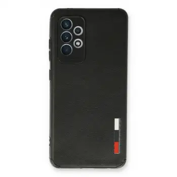 Samsung Galaxy A73 5g Kılıf Loop Deri Silikon - Siyah