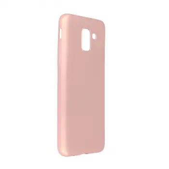 Samsung Galaxy J6 Kılıf First Silikon - Rose Gold