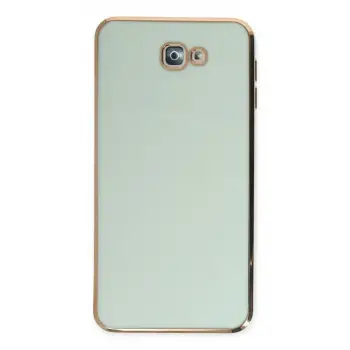 Samsung Galaxy J7 Prime Kılıf Volet Silikon - Açık Yeşil