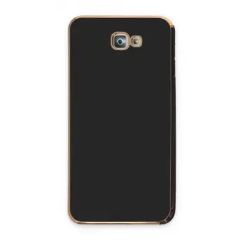 Samsung Galaxy J7 Prime Kılıf Volet Silikon - Siyah