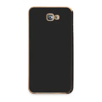 Samsung Galaxy J7 Prime Kılıf Volet Silikon - Siyah