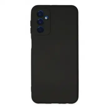 Samsung Galaxy M23 Kılıf Nano İçi Kadife Silikon - Siyah