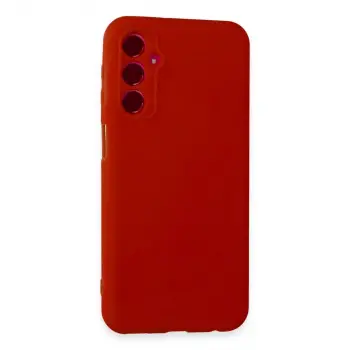 Samsung Galaxy M34 5g Kılıf First Silikon - Kırmızı