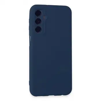 Samsung Galaxy M34 5g Kılıf First Silikon - Lacivert