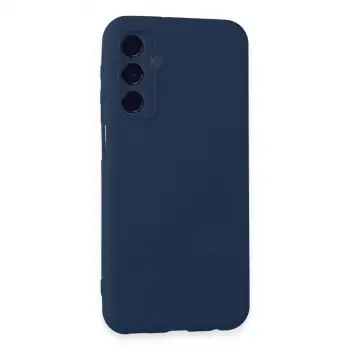 Samsung Galaxy M34 5g Kılıf First Silikon - Lacivert