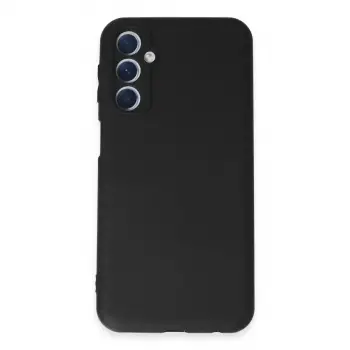 Samsung Galaxy M34 5g Kılıf First Silikon - Siyah