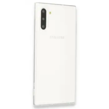 Samsung Galaxy Note 10 Kılıf Lüx Şeffaf Silikon