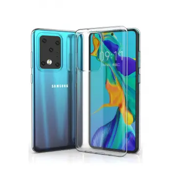 Samsung Galaxy S20 Ultra Kılıf Lüx Şeffaf Silikon